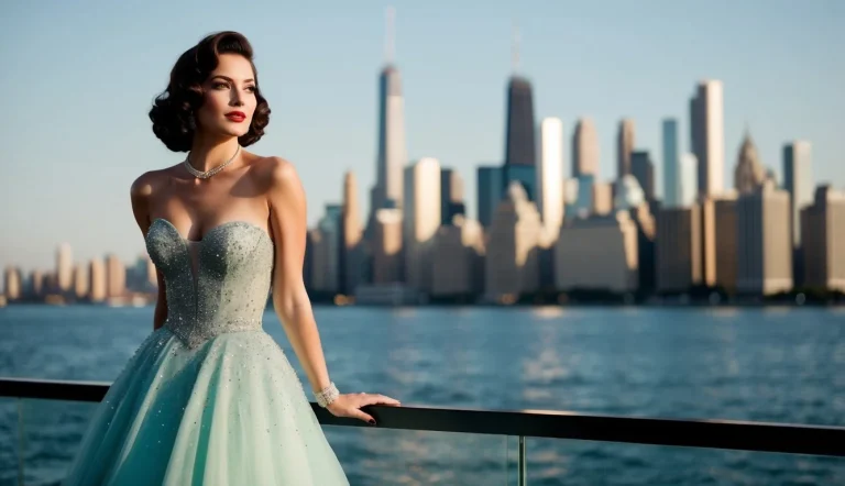 retro glamour dress to impress